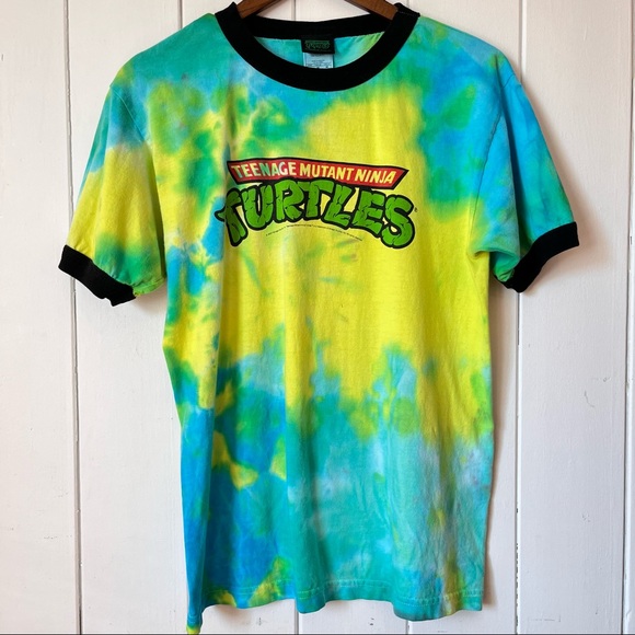 Other - Teenage Mutant Ninja Turtles Tie Dye T-Shirt. Size Medium.
